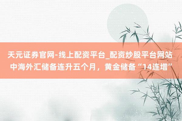 天元证券官网-线上配资平台_配资炒股平台网站 中海外汇储备连升五个月，黄金储备“14连增”